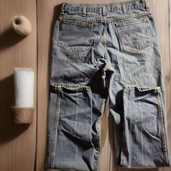 Cinch Jeans Mens 33x36 Blue Boot Cut Denim Western Workwear Cowboy Rodeo 852 - Picture 7 of 7